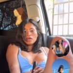 chica en auto